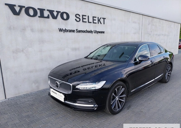 Volvo S90 cena 228400 przebieg: 27565, rok produkcji 2021 z Poznań małe 781